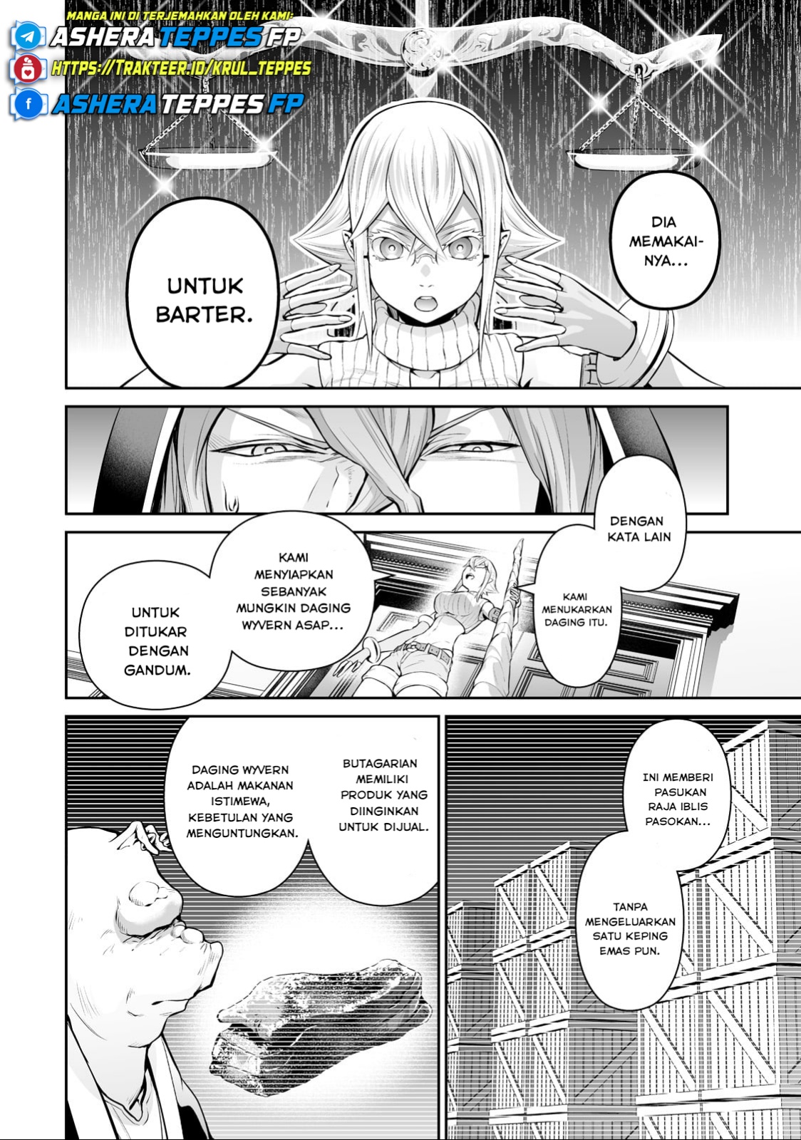 Salaryman Ga Isekai Ni Ittara Shitennou Ni Natta Hanashi Chapter 40 Gambar 8